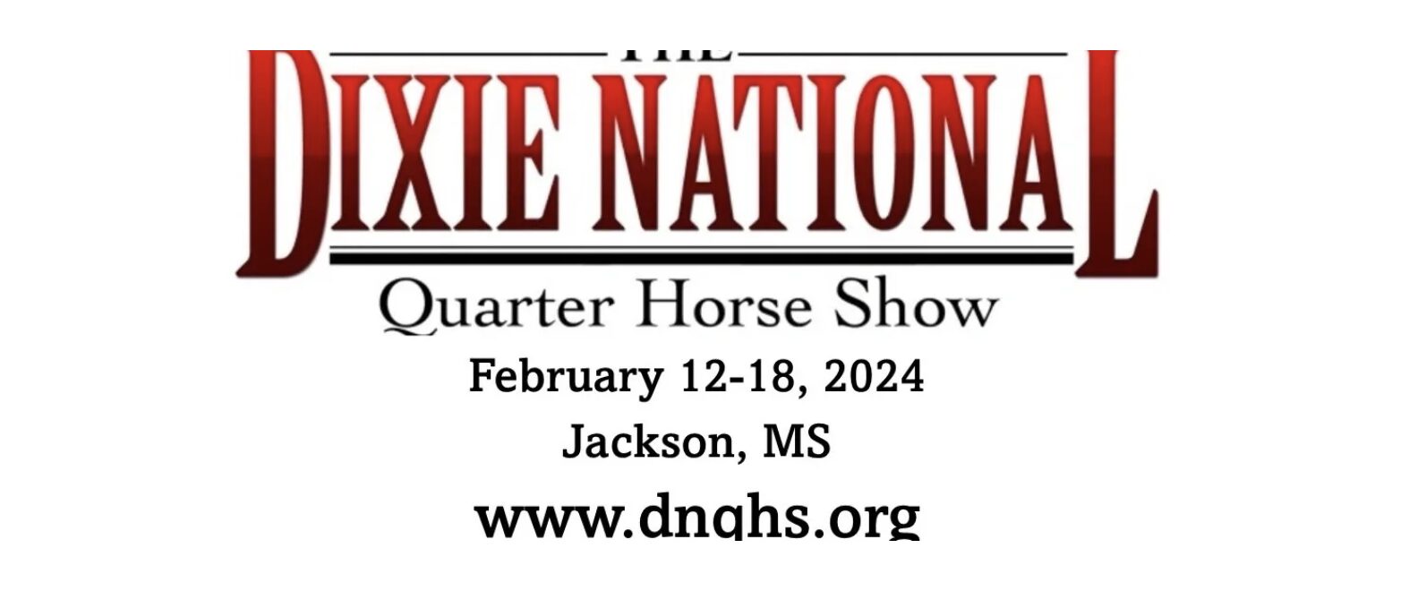 2024 Dixie National Quarter Horse Show